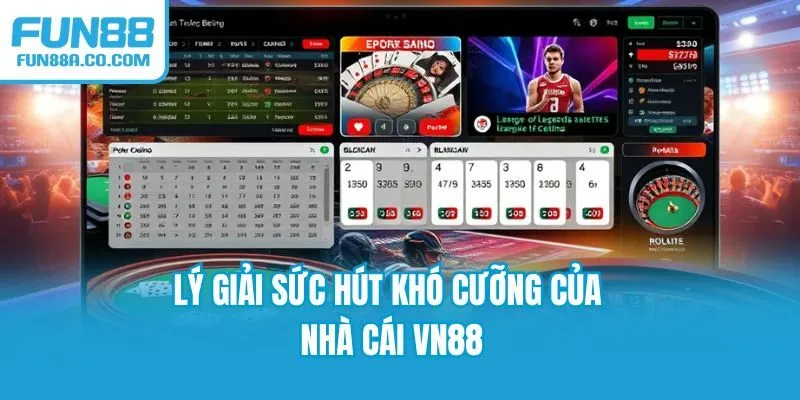 Lý giải sức hút khó cưỡng của nhà cái VN88